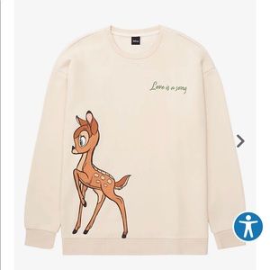 Disney Bambi Crewneck Sweater